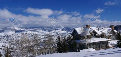 Panorama: rolling hills