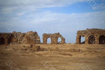 Ruins of city walls