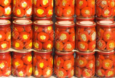 Canned peppers