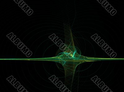 Fractal hyperbola