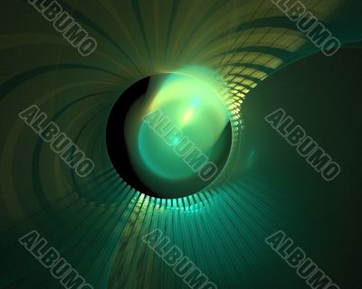 Glowing ball