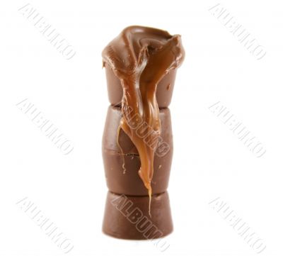 Melted Toffee Chocolate
