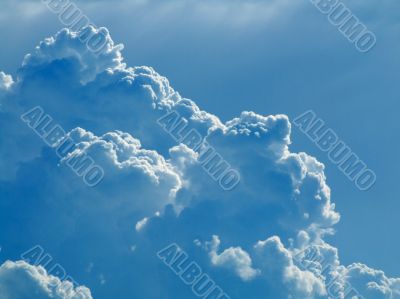 Overcast sky background