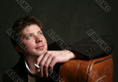 Man with a cigarette