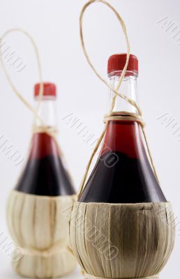 two bottles of wine