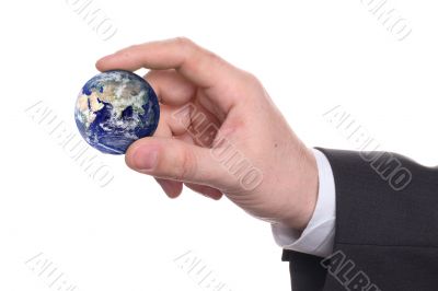small earth in a hand 2