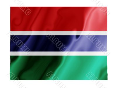 Gambia fluttering