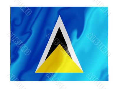 Saint Lucia fluttering