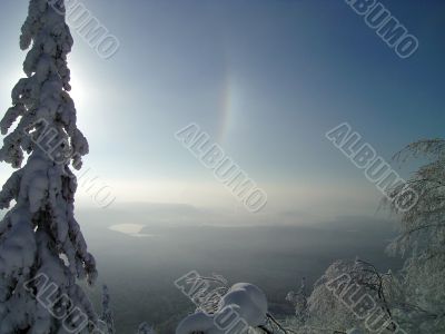rainbow winter
