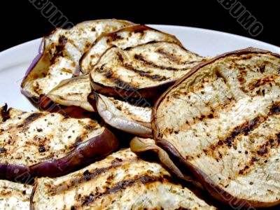 Grilled eggplant