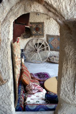 Inside turkish house