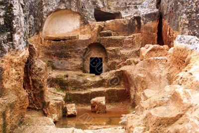 Entrance of cave near Adyamyn
