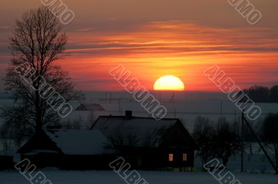 Winter evening