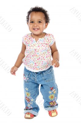adorable happy baby