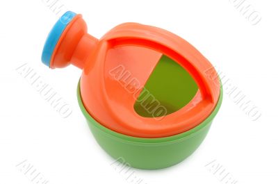 Child`s watering-pot toy.