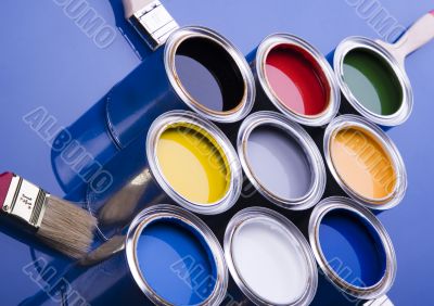Colorful paint