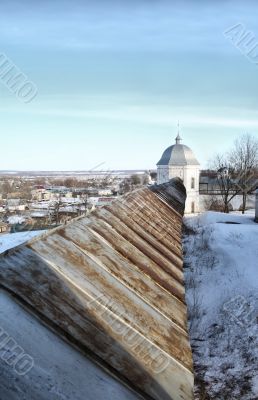 Wall of the monastery