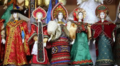 Dolls in national dress
