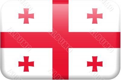 Georgia Flag Button