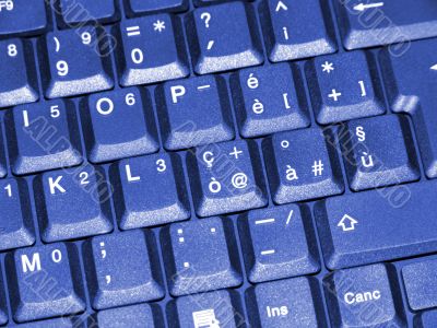Blue Keyboard