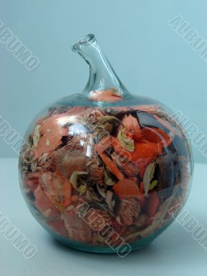 Glass apple