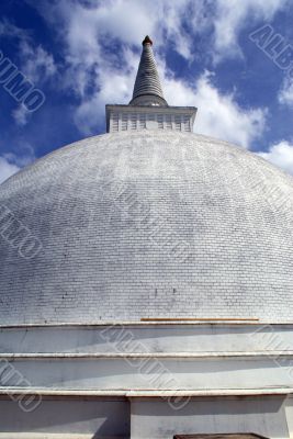 White stupa