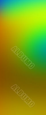 Green soft light abstract