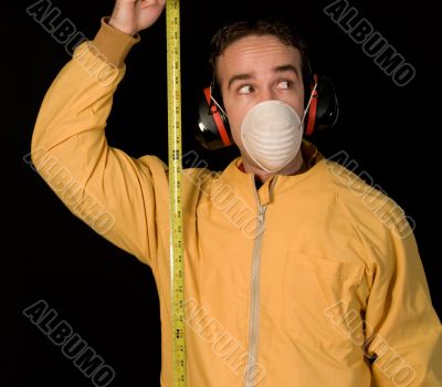 Man With Tapemeasure