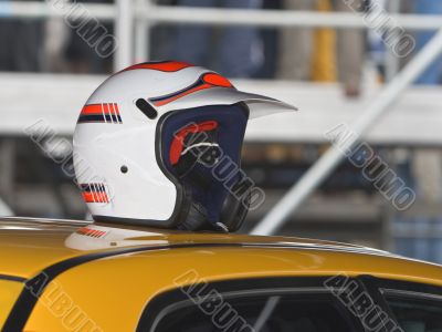Car race abstract
