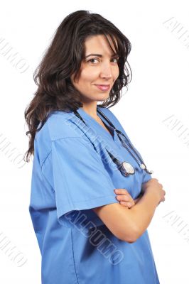 Friendly female doctor