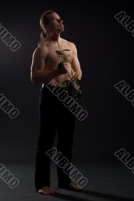 dark side of a rose