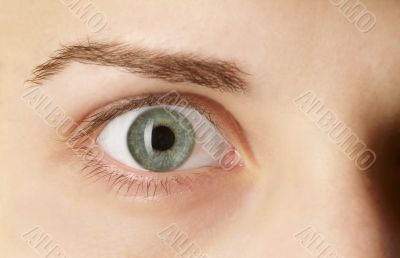 open eye