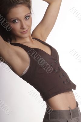 friendly woman