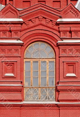 Window of Historical museum.