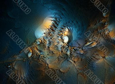 Output from the cave