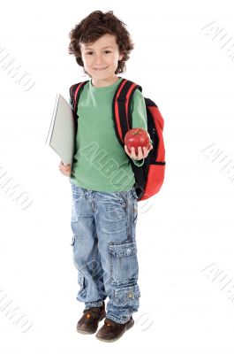 adorable child student