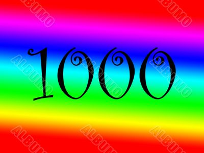 Number 1000