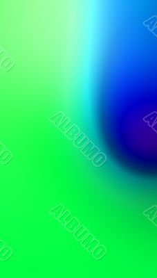 Lava lamp blob abstract