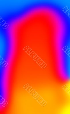 Lava lamp abstract
