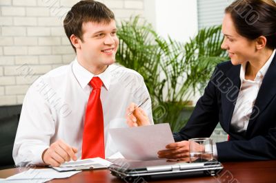 Discussion of business-plan