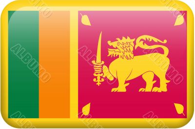Sri Lanka Flag Button