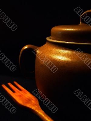 Detail of pot