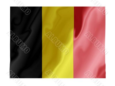 Belgium fluttering