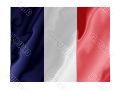 France fluttering