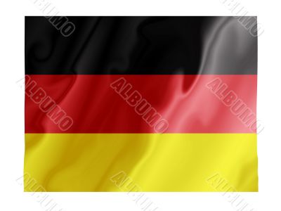 Germany fluttering