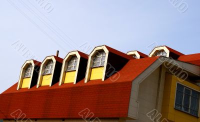 The Window of the mansard.