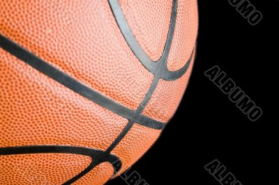 basketball close up
