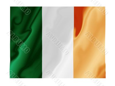 Ireland fluttering