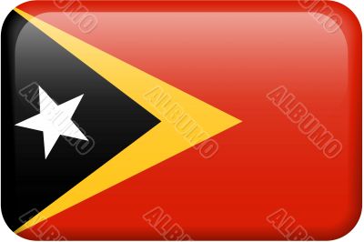 Timor-Leste Flag Button