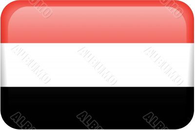 Republic of Yemen Flag Button